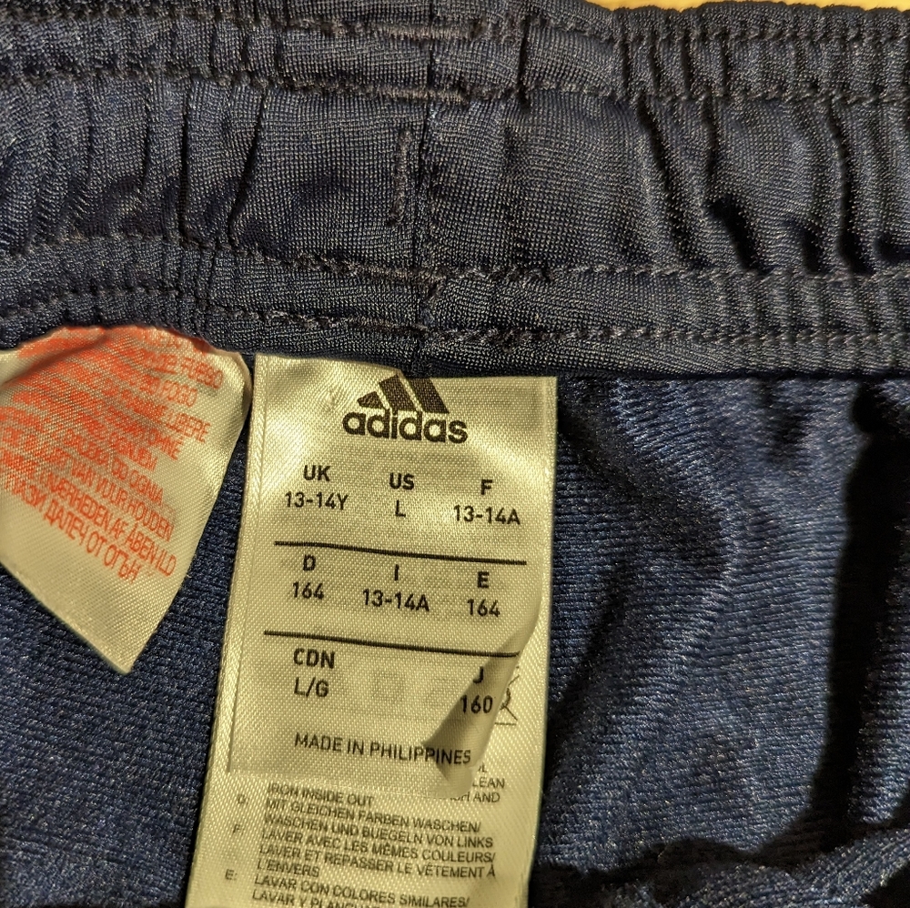 Adidas Navy Sweatpants - Picture 4 of 4